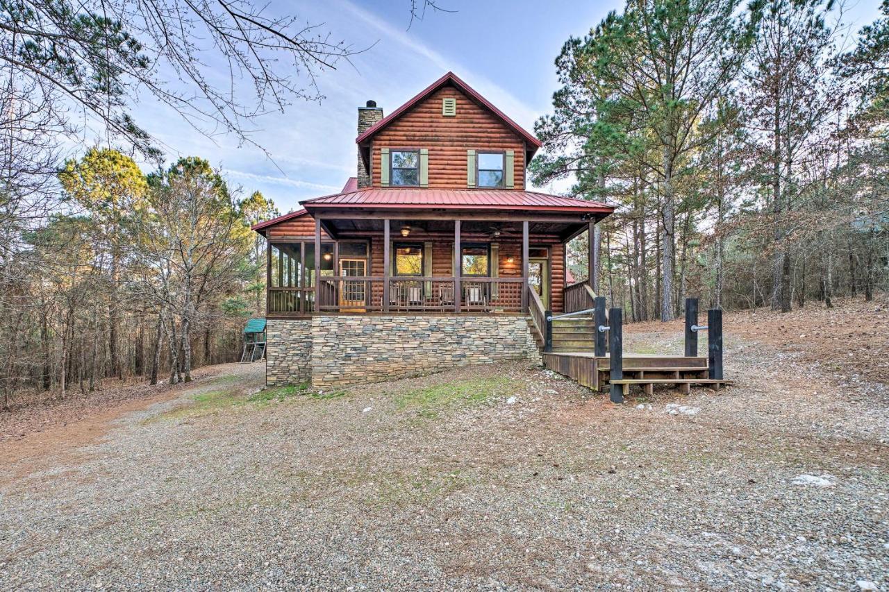 Broken Bow Cabin With Deck, Hot Tub And Fire Pit! Vila Exterior foto